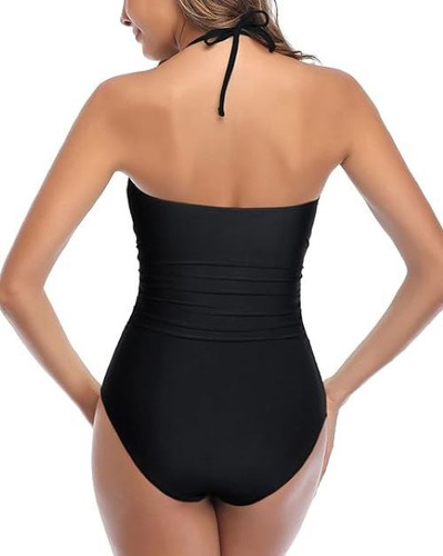Traje De Baño Sexy De Una Pieza Para Mujer Con Control De Ba
