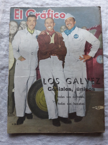 Revista El Grafico N° 2132 Año 1960 Los Galvez