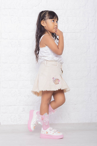 Zapatilla Infantil Yesiimorena Capybara Niña Capibara Velcro