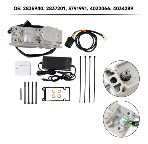 Actuador Electrónico Vgt, Pieza 4034289 Rx Para Cummins Isx