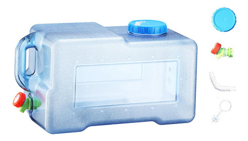 Recipiente De Agua Portátil Con Grifo, Cubo De 25 Litros