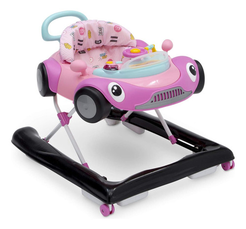Delta Children First Race 2-in-1 Walker, Pink