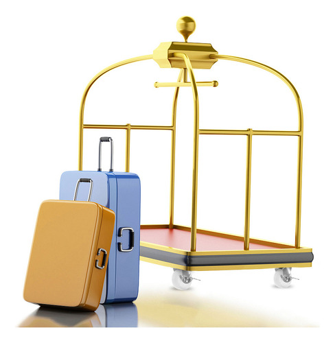 Carrito De Ruedas Universal Con Ruedas Giratorias, 4 Unidade