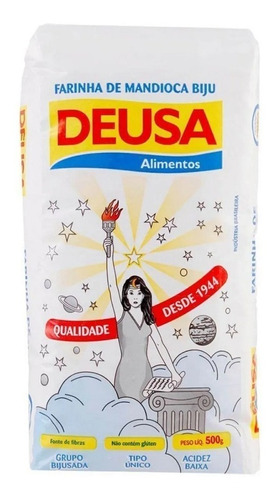 Farinha De Mandioca Biju Deusa 500g