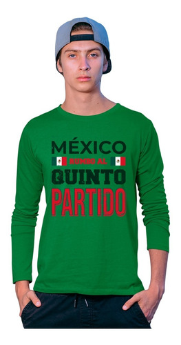 Playera Mundial - México Al Quinto Partido - Qatar 2022