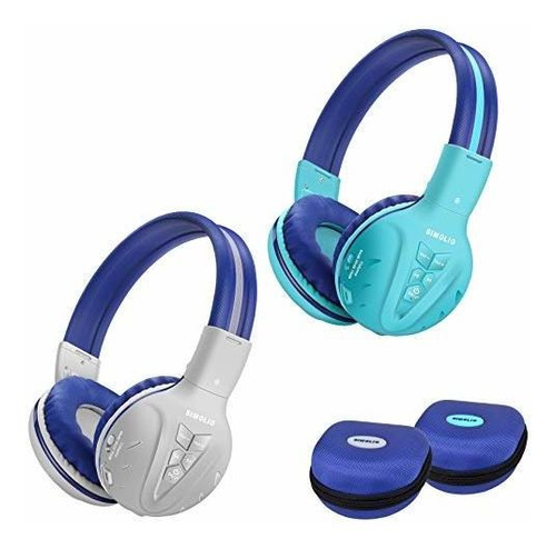 2 Pack Of Simolio Wireless Bluetooth Kids Headphone 752ss