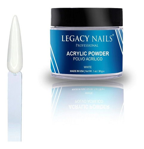 Polvo Acrilico Legacy Nails White 30 Gr