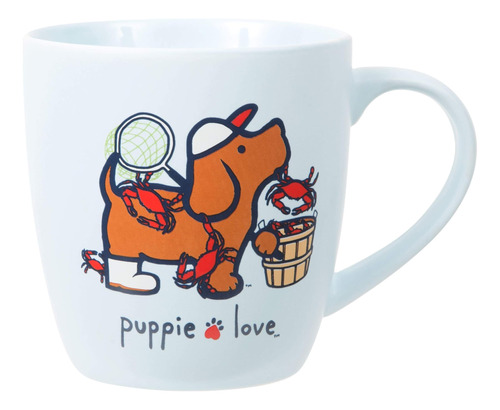 Pavilion Gift Company Bone China Taza De 17 Oz - Cachorro Lo