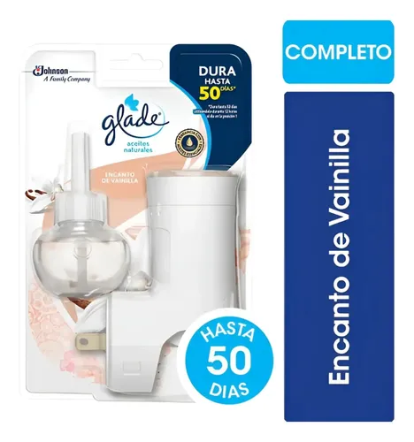 GLADE ACEITES NATURALES VAINILLA RECARGA+ APARATO