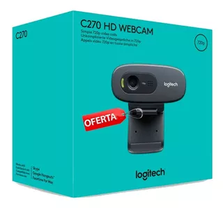 Camara Logitech C270 Hd 720p Pc,laptops