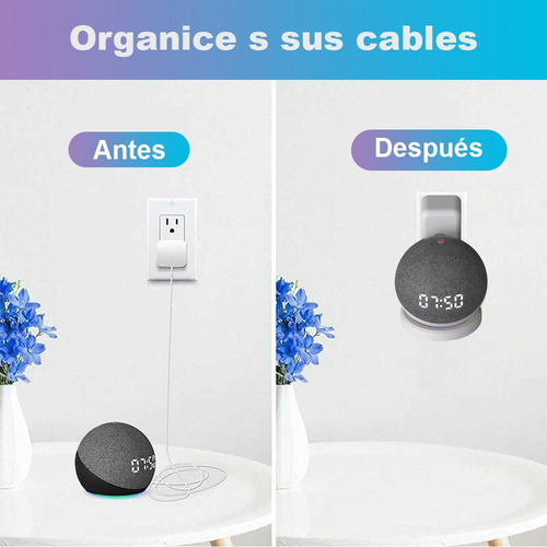 Soporte Pared Montaje Para Alexa Echo Dot 4/5th Generación