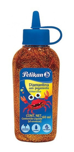 Pegamento Diamantina 60ml V/colores Pelikan Pack C/20 Pzas