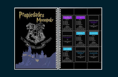 Juego De Mesa Imprimible Harry Potter