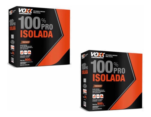 Whey Isolada Voxx Kit 2 Sachês De 1,8 Kg Whey- Voxx