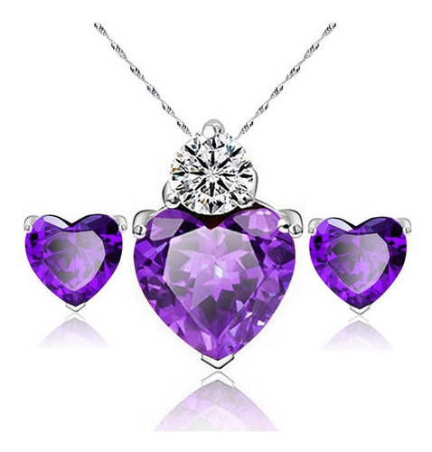 Kit Relogio Feminino Prateado + Colar + Brinco + Pulseira