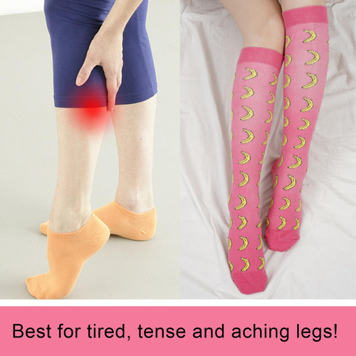 Calcetines De Compresión Mujer Hasta La Rodilla 3 Pares