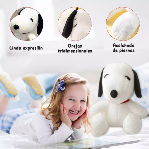 Para Gran Valor Simpático Muñeco De Peluche Snoopy