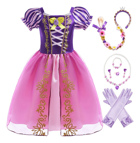 Vestido De Cosplay De Isabella Tangled Disfraz De Princesa P