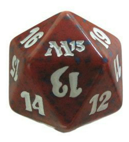 Mtg Spindown D20 Life Counter M13 Red