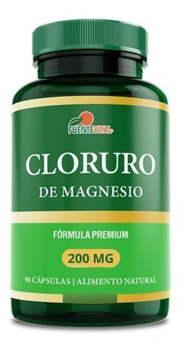 Cloruro De Magnesio 200 Mg 90 Capsulas