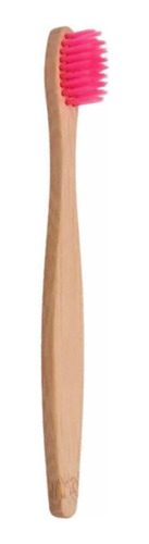 Cepillo De Dientes Bambu Rosado Cepillo Dental Bamboo Pink