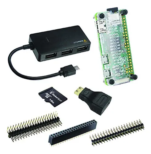 Mega Paquete 7 En 1 Para Raspberry Pi Zero W De Makerspot (s
