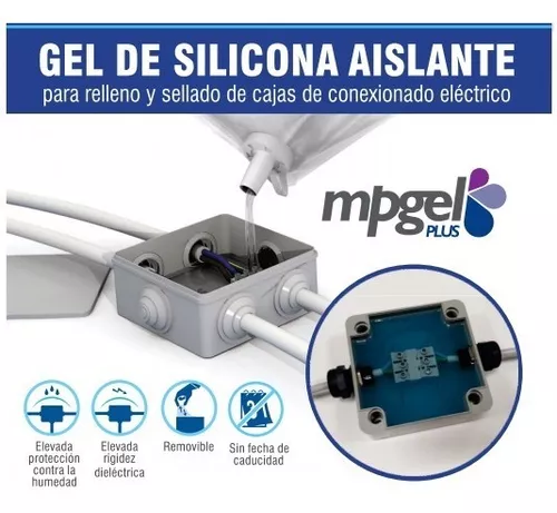 Gel Silicona Aislante Para Cable Sellado Conexiones Mp 420