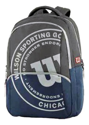 Mochila Wilson Impermeable Urban Sport Logo Reforzada Cuot