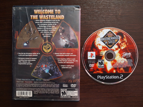 Fallout Brotherhood Of Steel Ps2 Playstation 2 Original (Usado)