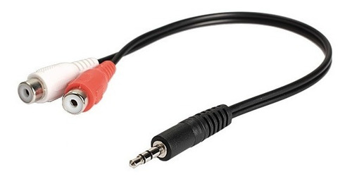 Adaptador Cable Audio Estéreo, Conector Macho A 2 Rca Hembra