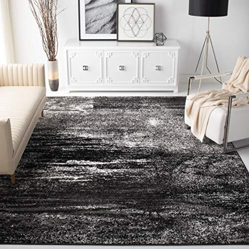 Safavieh Adirondack Collection 4' X 6' Plata / Negro X9nkc