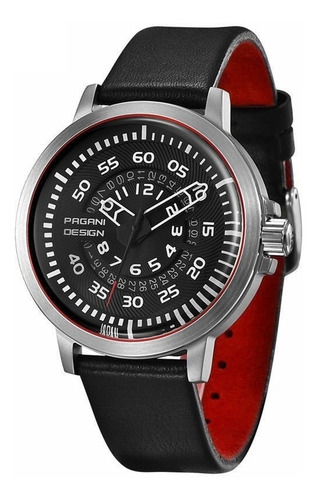 Relógio Pulseira De Couro Pagani Design Pd- 2766 Mov. Japão
