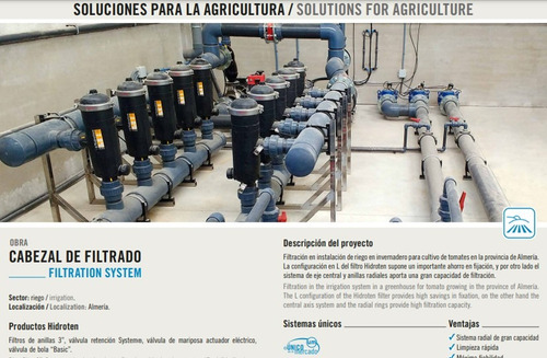 Filtro Agricultura Y Riego Radial Acero Hidroten Europeo