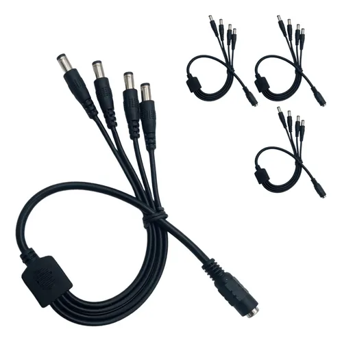 comprar Pack 5 Unidades De Splitter 1 A 4 Pulpo 1x4 Cctv Camara