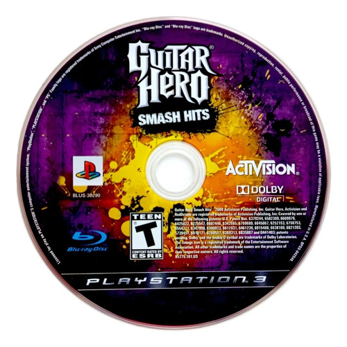 Guitar Hero Smash Hits Ps3 (Reacondicionado)