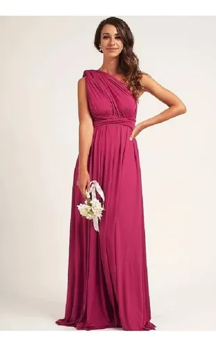 Vestidos Fiusha De Noche MercadoLibre