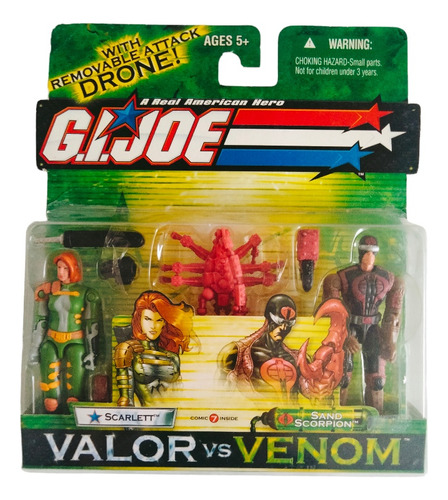  Gijoe Scarlett Vs Sand Scorpion