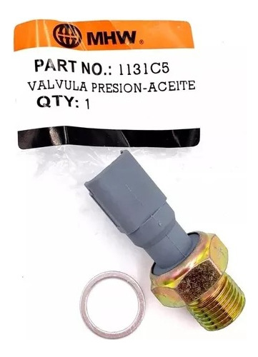 Valvula Presion Aceite Peugeot206 207 307 ( Precio Por 2und)
