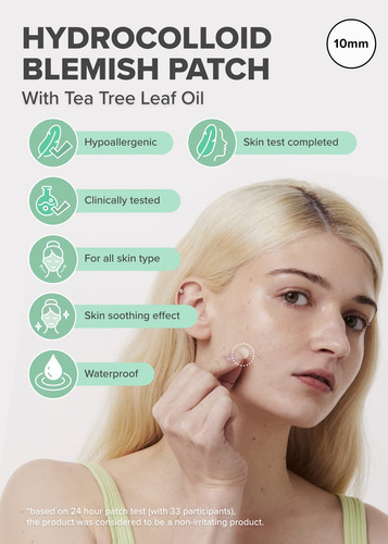 Acne Pimple Patch I Dew Care Timeout Blemish Con Aceite De Á