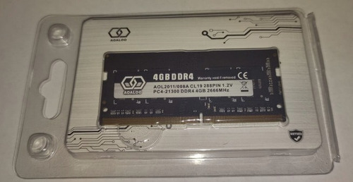 Imagen 3 de 3 de Rápida Memoria Ram Ddr4 Nuevo 4gb 2666 Mhz Para Portatil