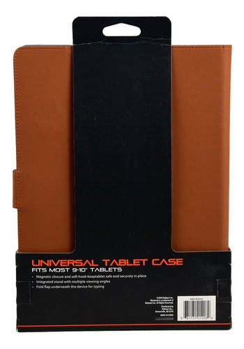 Imagen 4 de 4 de Funda Universal Para Tablet 9-10 Pulgadas Color Cafè