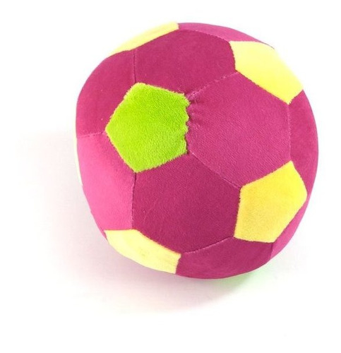 Pelota De Peluche Fucsia Con Sonajero Phi Phi Toys 2299