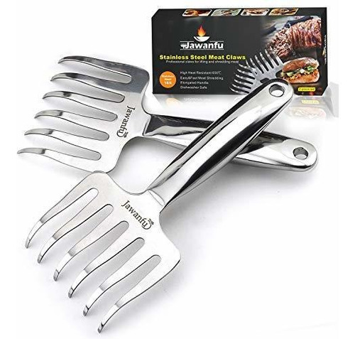 Garras Desmenuzadoras Carne Acero Inoxidable Bbq X2