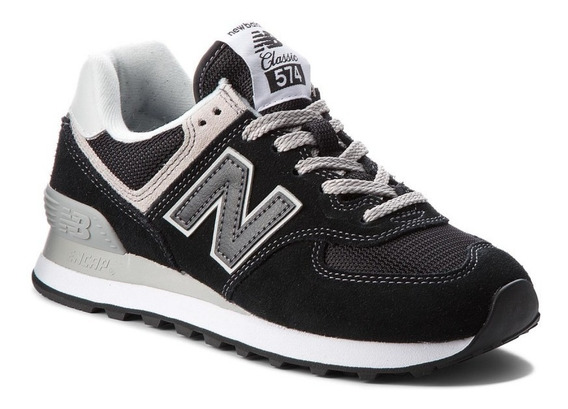 new balance negras 574 mujer