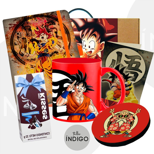 Combo Clásico Dragon Ball Personalizado  Artesanal / Mug