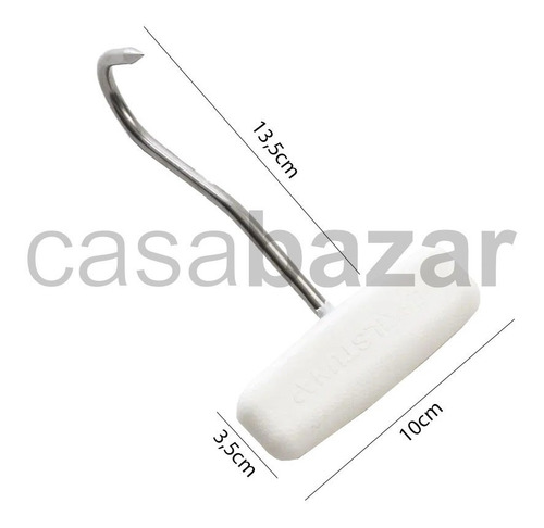 Imagen 2 de 5 de Gancho Desposte Carnicero Profesional Eskilstuna Acero Inox