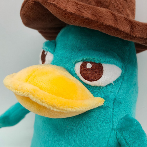 Dibujo animado de Perry Plush El ornitorrinco verde