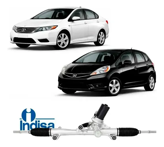 Caixa De Direcao Com Motor Eletrico Honda Fit 2009 A 2014