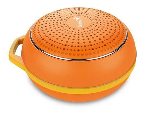 Parlante Portátil Bluetooth Genius Sp-906bt Plus Naranja