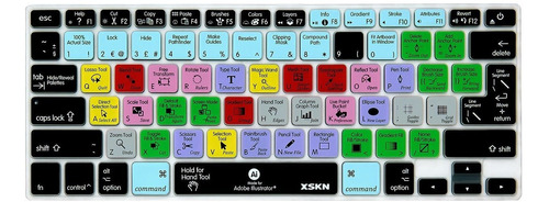 Xskn Adobe Illustrator Atajos Teclado Piel Silicona Ai Hotke